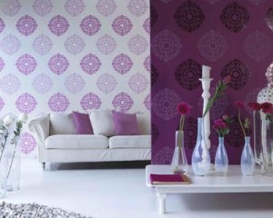 white-violet-wallpaper-design-modern-living-room