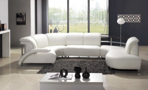 Modern-white-leather-sectional-sofa