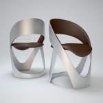 creative-chair-designs-Martz-collection-Tube-brown-leather-upholstery-steel